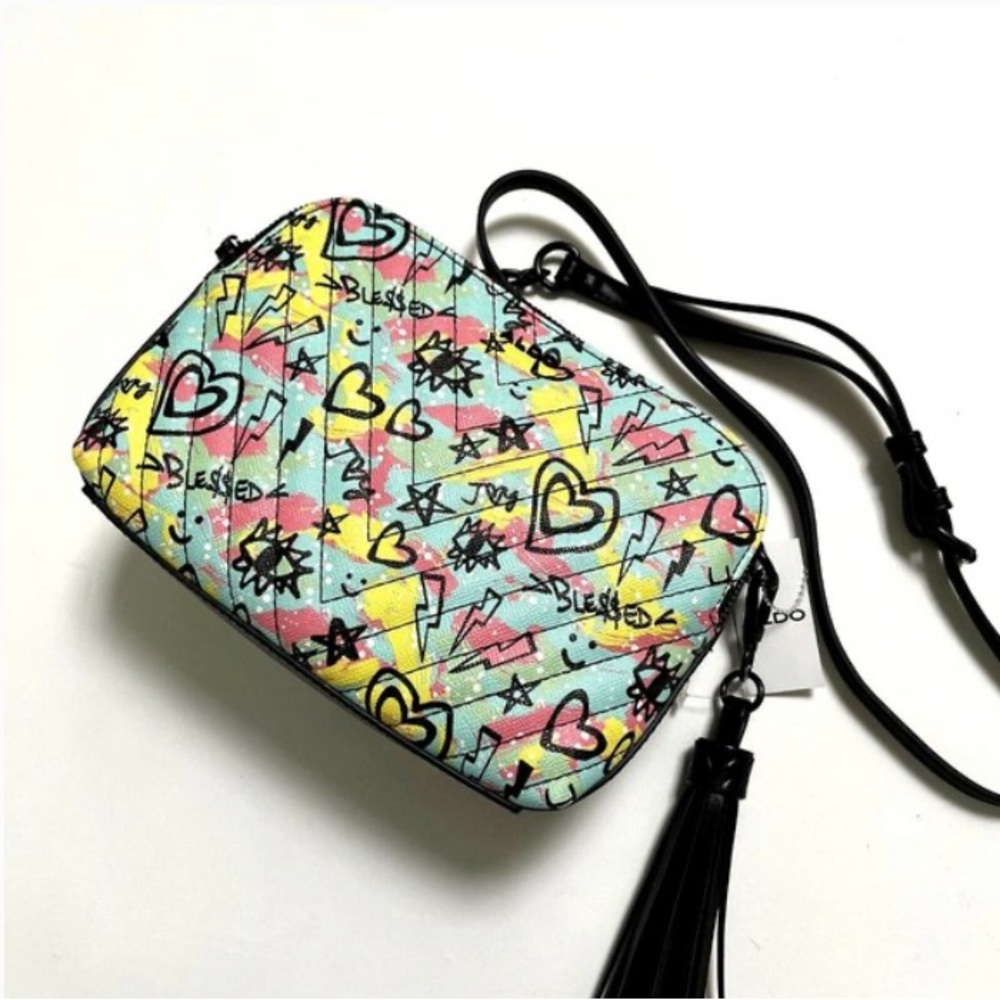 Original ALDO Crossbody
Bag Chain Scribble Graffiti Quilted
Illustrations